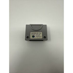 N64 Controller Pak NUS-004 OEM Official Nintendo 64 Memory Card